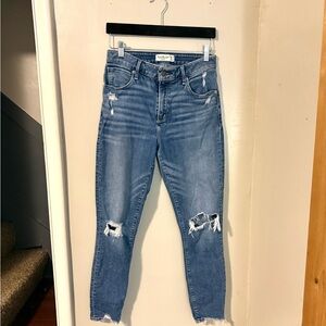 Abercrombie & Fitch Distressed Jeans